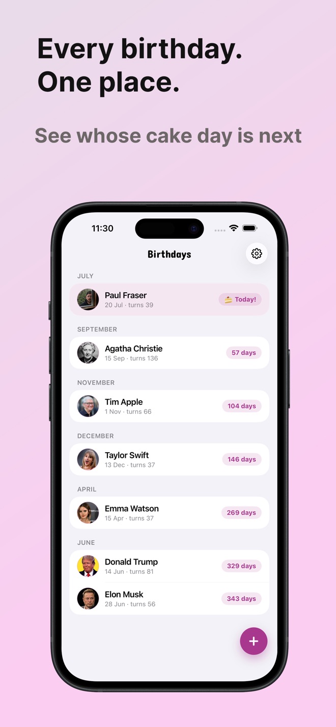 Cakebook screenshot 1