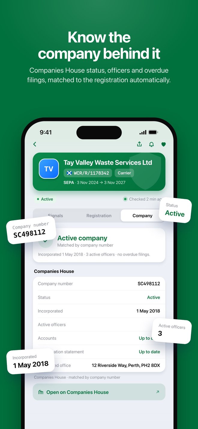 Waste Carrier Check screenshot 4